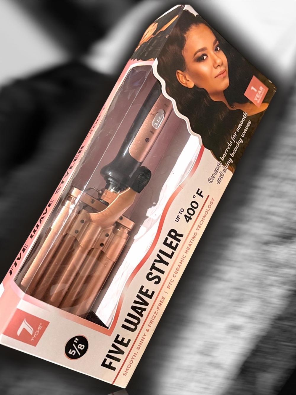 Five Wave Styler - Rose Gold 5-Barrel Waver